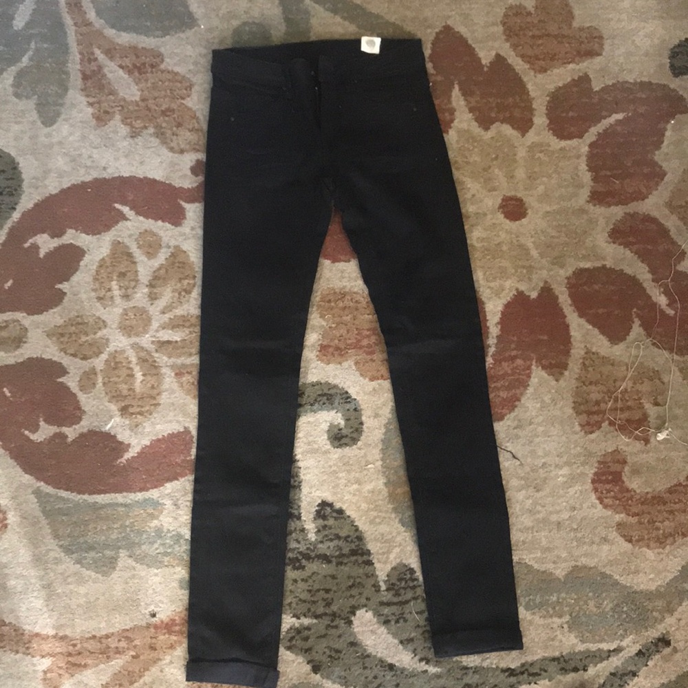 Black denim jeans by Orta Anadolu